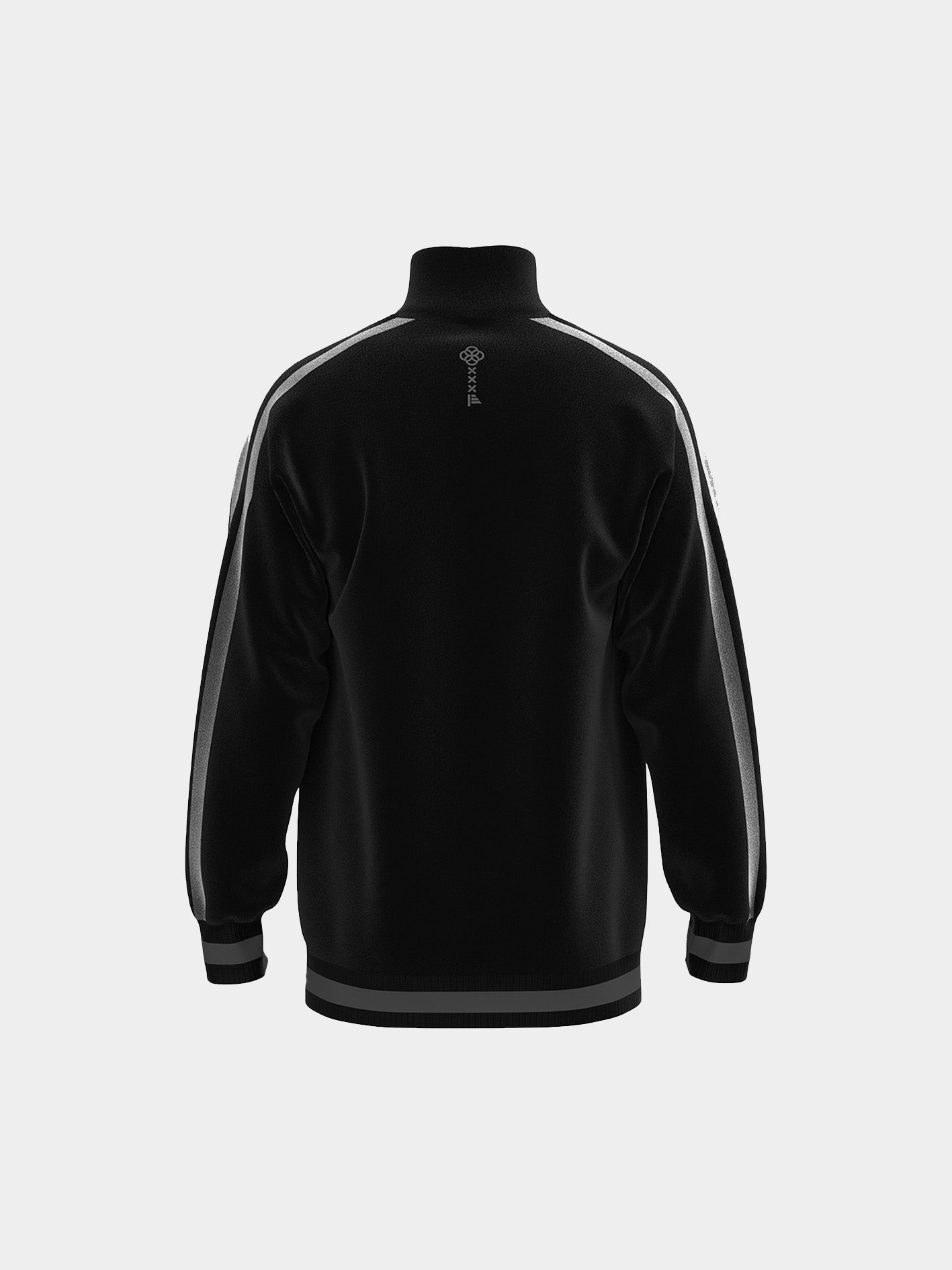 Meteor Night Black Stripes Velvet Jacket