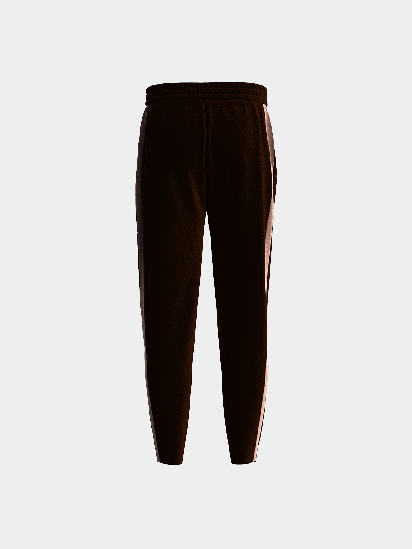 Meteor Choclate Brown Stripes Velvet Pants